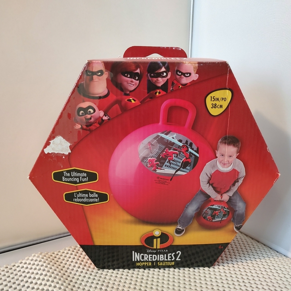 Incredibles 2 Hopper Ball 15" Disney Pixar NWT